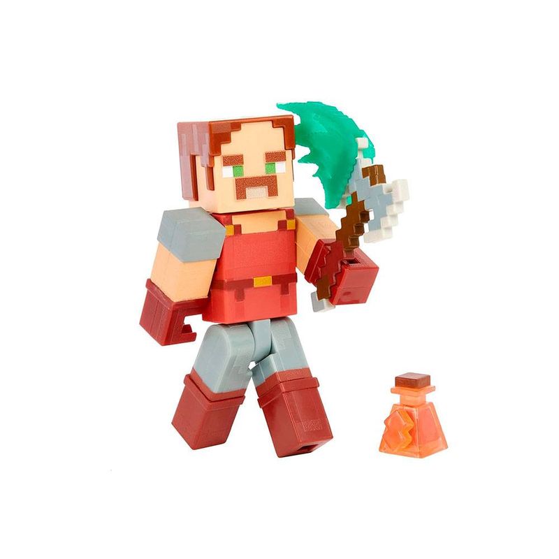 Boneco Minecraft Alex Articulado