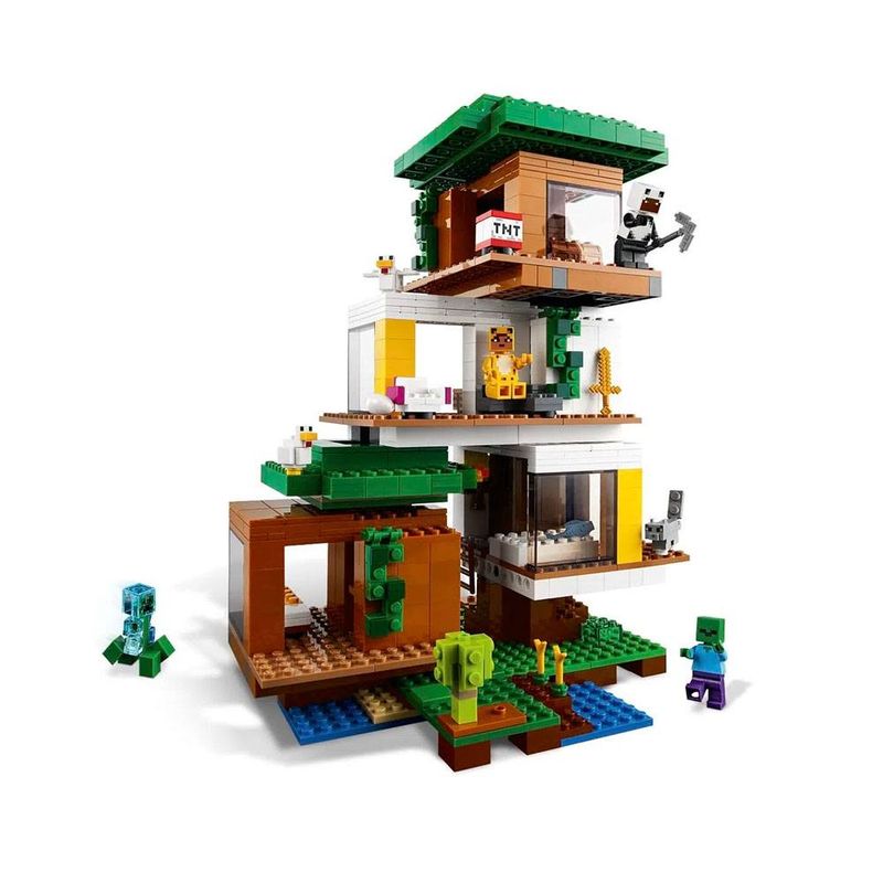 A Casa da Árvore Moderna 21174 - Sets LEGO® Minecraft® -  para  crianças