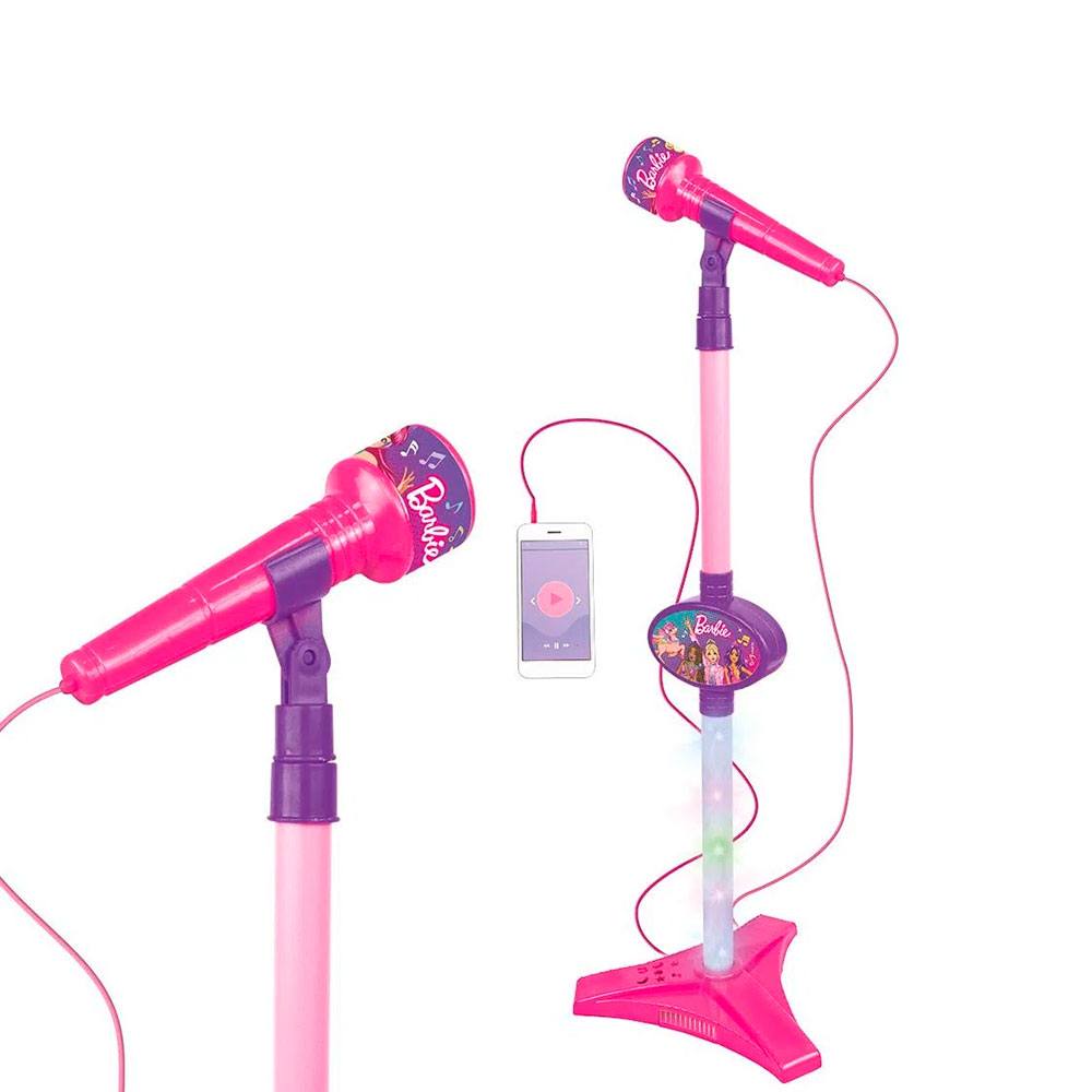 Microfone Infantil e Pedestal com Luzes - Brabie Dreamtopia - Fun ...