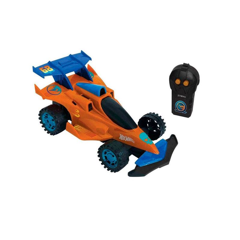 Carrinho de Controle Remoto Hot Wheels - Shockwave - Laranja - Candide -  superlegalbrinquedos