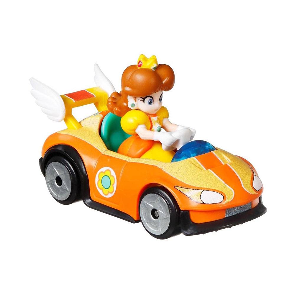 Carrinho Hot Wheels Mario Kart Princess Daisy Wild Wing Mattel