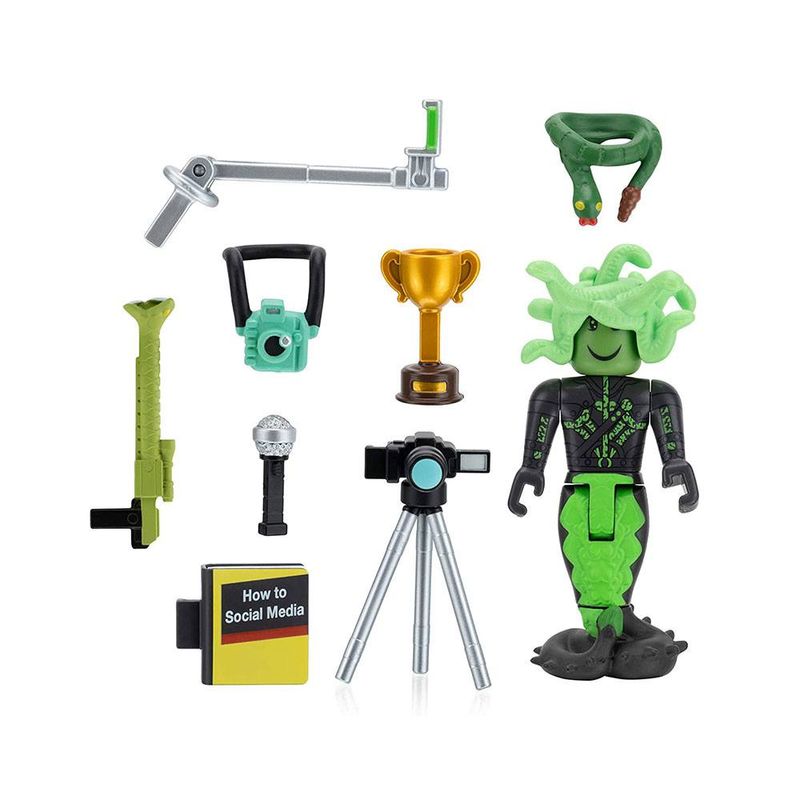 Mini Figura Roblox - Avatar Shop - Social Medusa Influencer