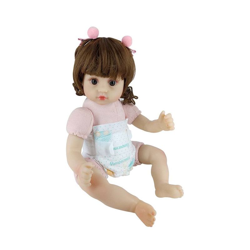 Boneca Bebê Reborn Laura Baby Maya 18 Vinil : : Brinquedos e  Jogos