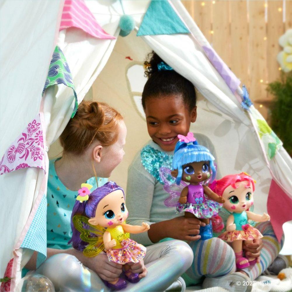 Boneca Baby Alive Glo Pixies Gigi Glimmer Hasbro superlegalbrinquedos