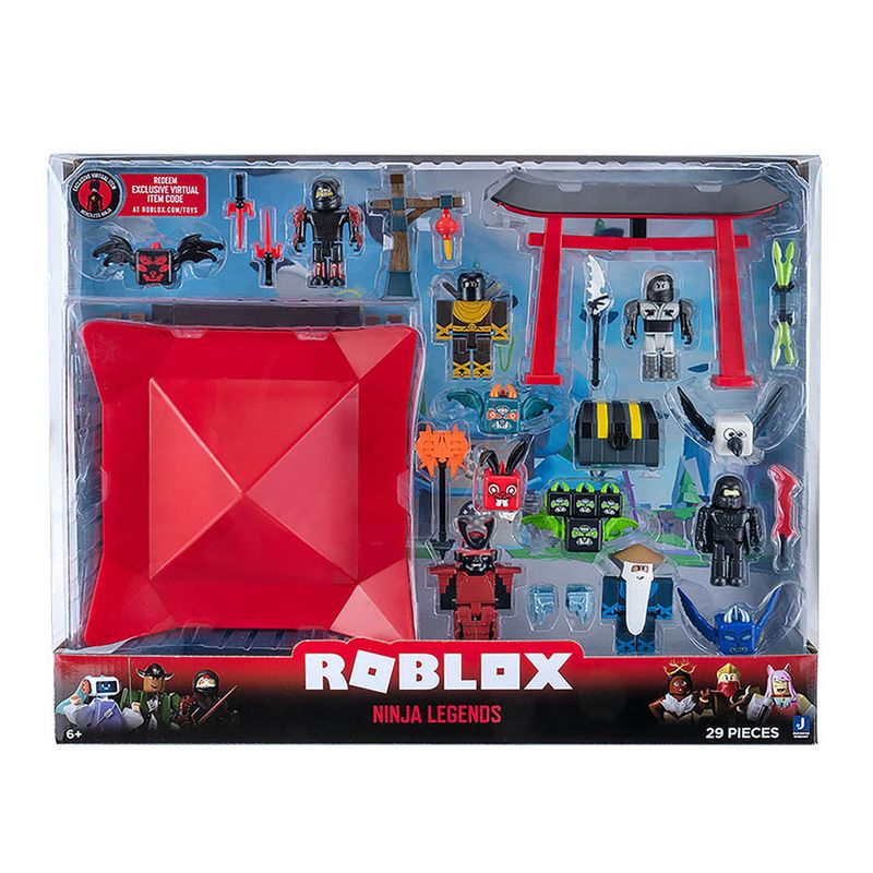 Playset-Roblox-com-Figuras---Ninja-Legends---Sunny