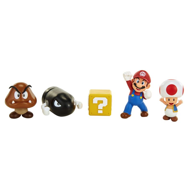 Conjunto De Mini Figuras - Super Mario - Jogo Do Equilíbrio - Palco Do  Deserto - Epoch