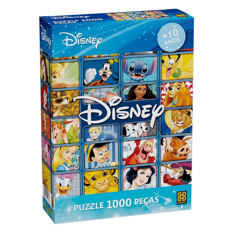 Quebra-Cabeça Da Disney Princesa Impressão A Cores De 1000 Peças 300 500