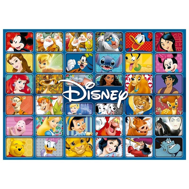 Quebra-Cabeça - Disney - 1000 Peças - Grow - superlegalbrinquedos