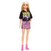 Boneca-Barbie-Fashionista-com-Estojo---Loira-Camiseta-Rock---155---Mattel