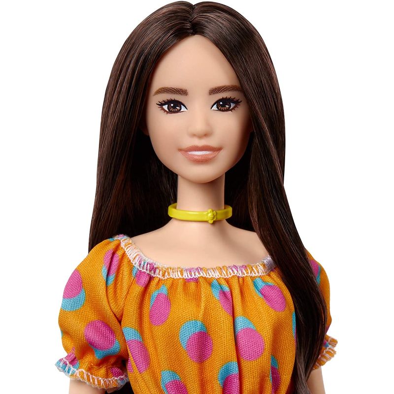 Boneca Barbie Fashionista com Estojo - Vestido Florido - Com Aparelho  Auditivo- 187 - Mattel - superlegalbrinquedos