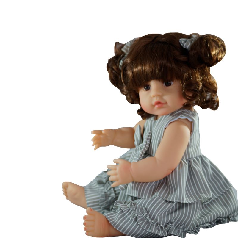 Boneca Bebê Reborn Laura Baby Dream Nuno - Shiny Toys