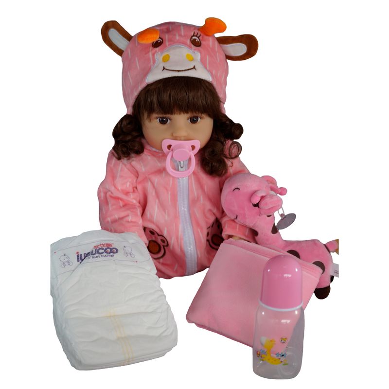 Boneca Laura Baby Dream Reborn Dora Toys