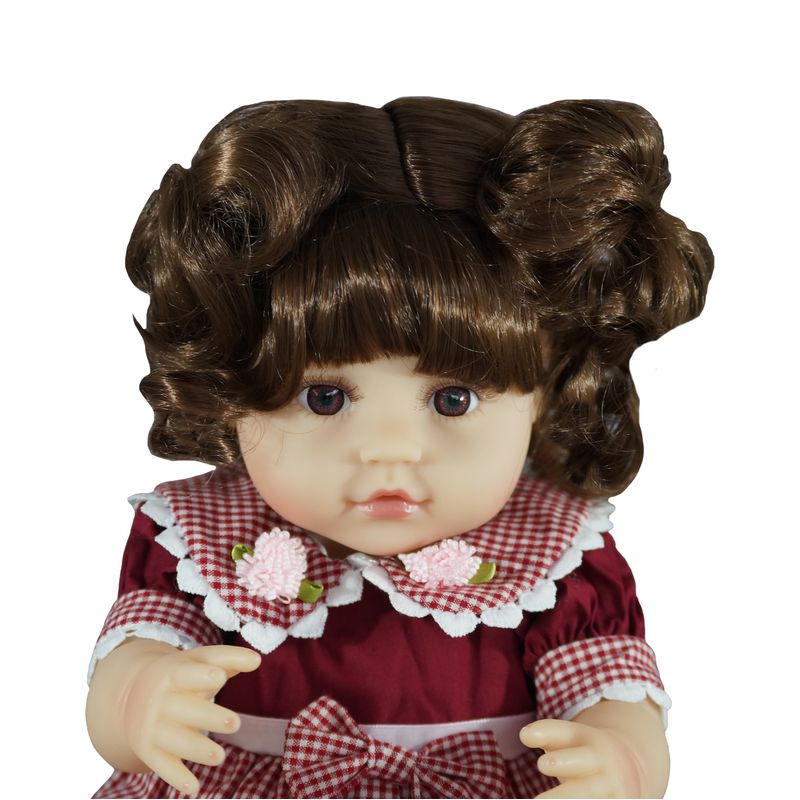 Boneco Mini Reborn - Menino - 1262 - Novabrink - Real Brinquedos