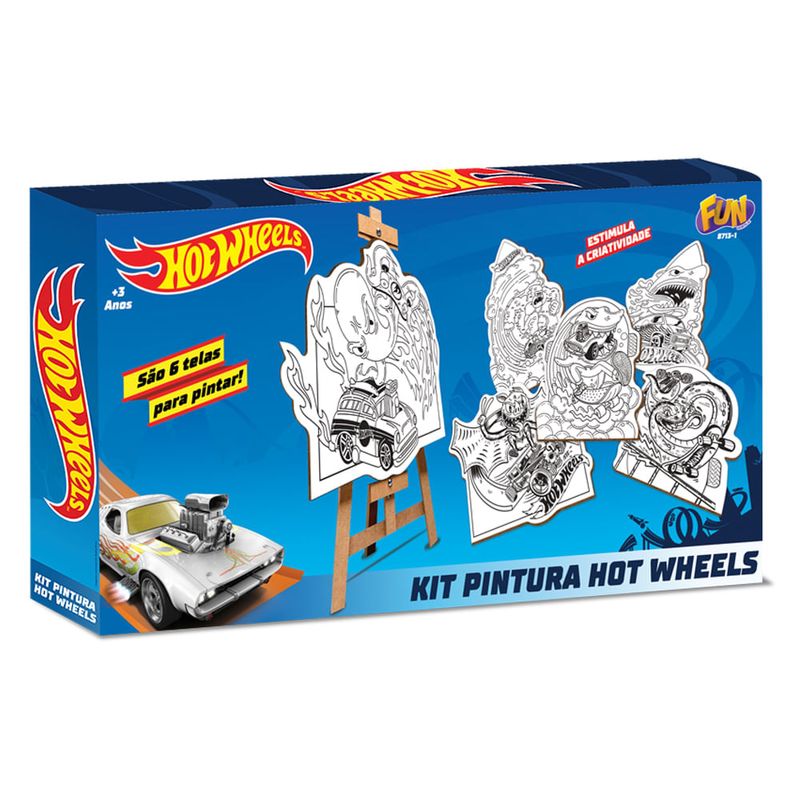 Kit-Pintura-Hot-Wheels---Fun