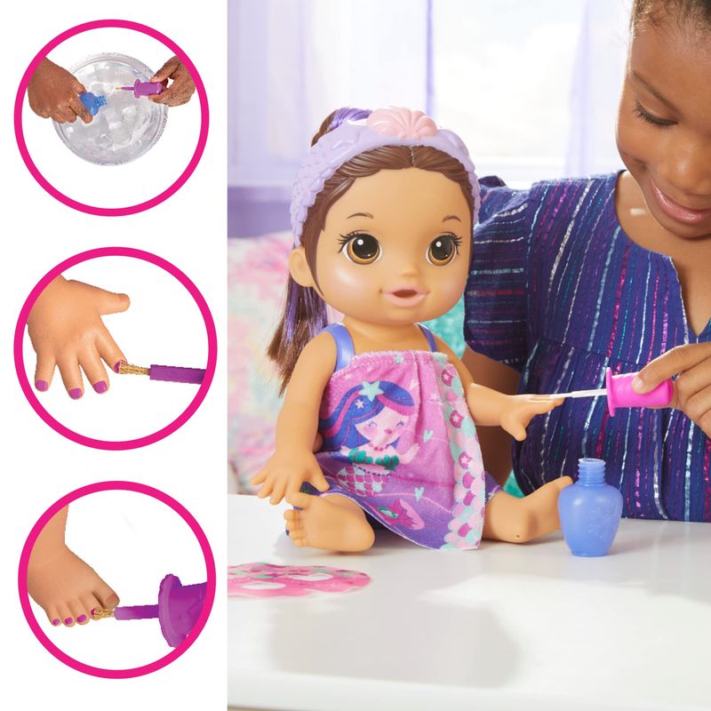 Boneca Baby Alive Glam SPA Dia de Princesa Loira F3564 – Hasbro - RioMar  Recife Online