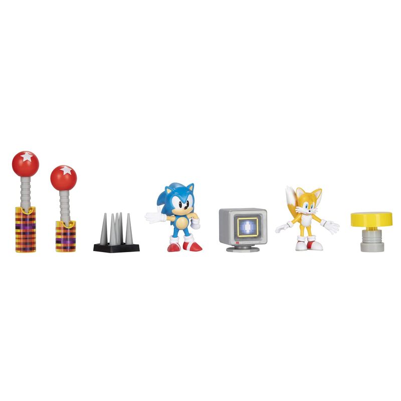 Conjunto de 5 Mini Figuras - Sonic - The Hedgehog - Clássicas - Candide -  superlegalbrinquedos