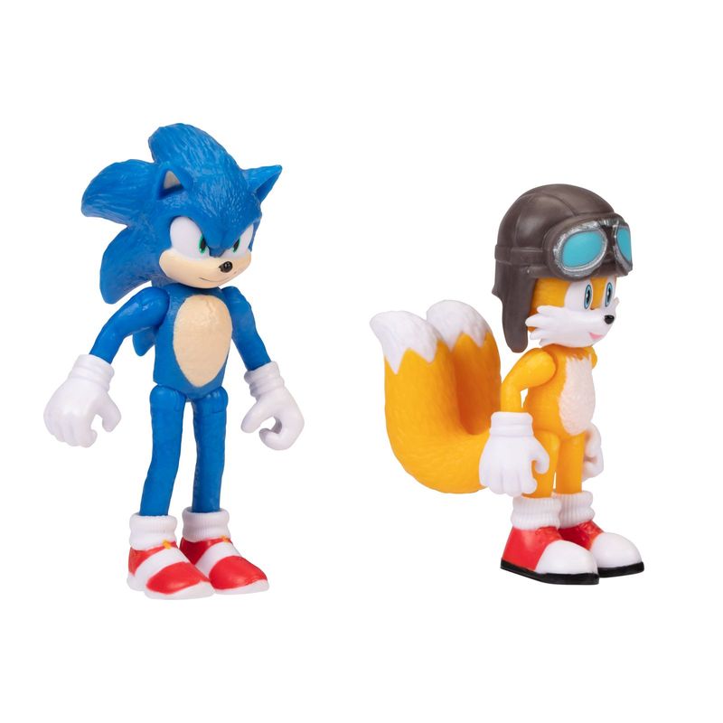 Brinquedo Filme Sonic 2 Veiculo Aviao Tails e Sonic 3408 - Colorido