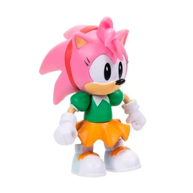 Mini Figura - Colecionavel - Sonic The Hedgehog - Super Sonic - 6.3 cm -  Candide