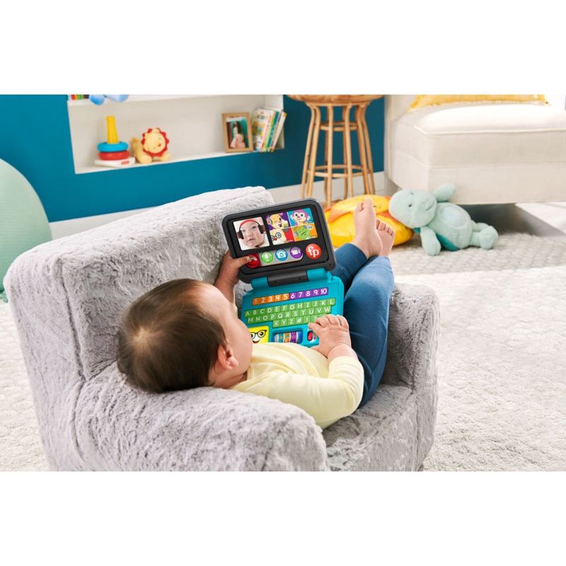 Brinquedo Pedag gico Laptop de Aprendizagem Fisher Price