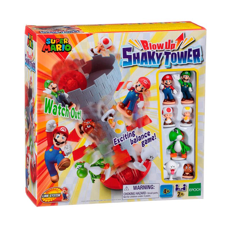 Jogo Super Mario - Blow Up - Shaky Tower - Epoch - superlegalbrinquedos