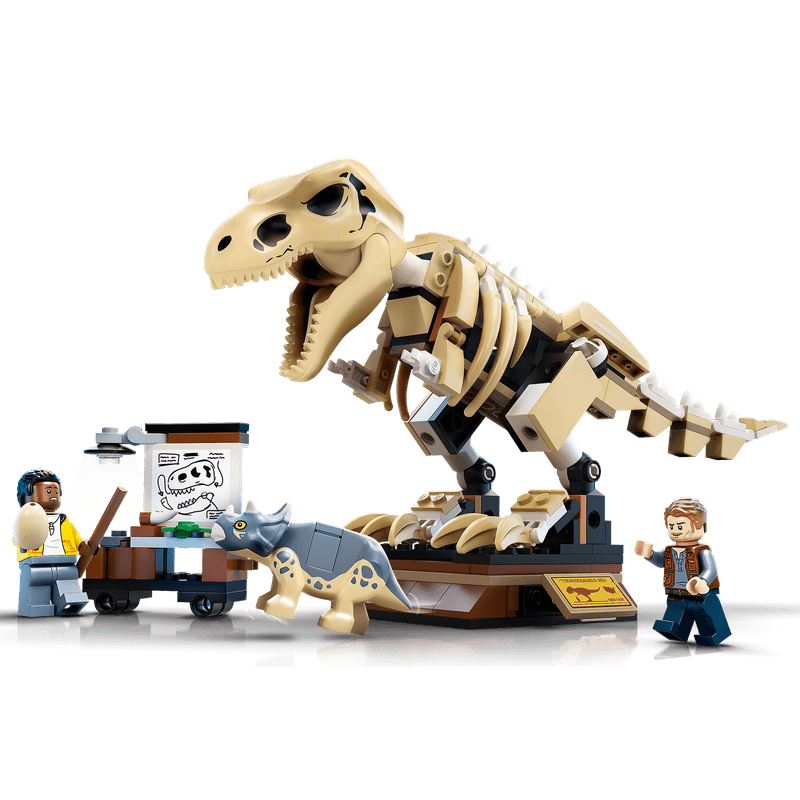 LEGO Jurassic World - Exposição de Fóssil do Dinossauro T.rex