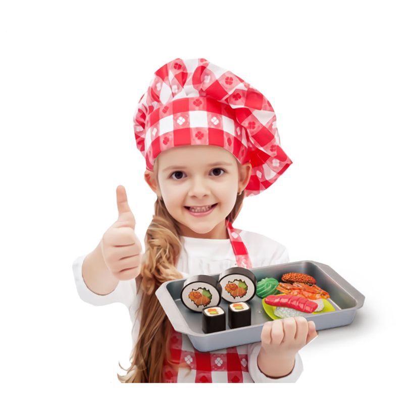 ibasenice Microbrinquedos De Sushi Japonês 37 Peças Miniaturas Brinquedos  Para Crianças Jogo De Sushi Para Crianças Conjunto De Churrasco Jogo De  Cozinha Modelo De Comida De Sushi