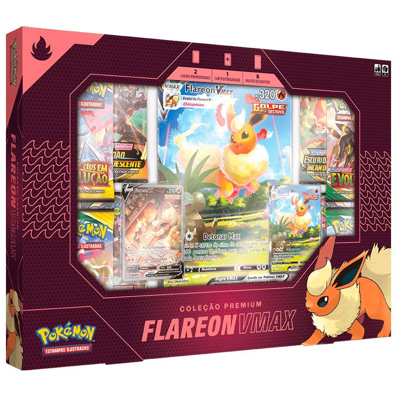 Pokémon Box Coleção Especial Pikachu Vmax - Copag