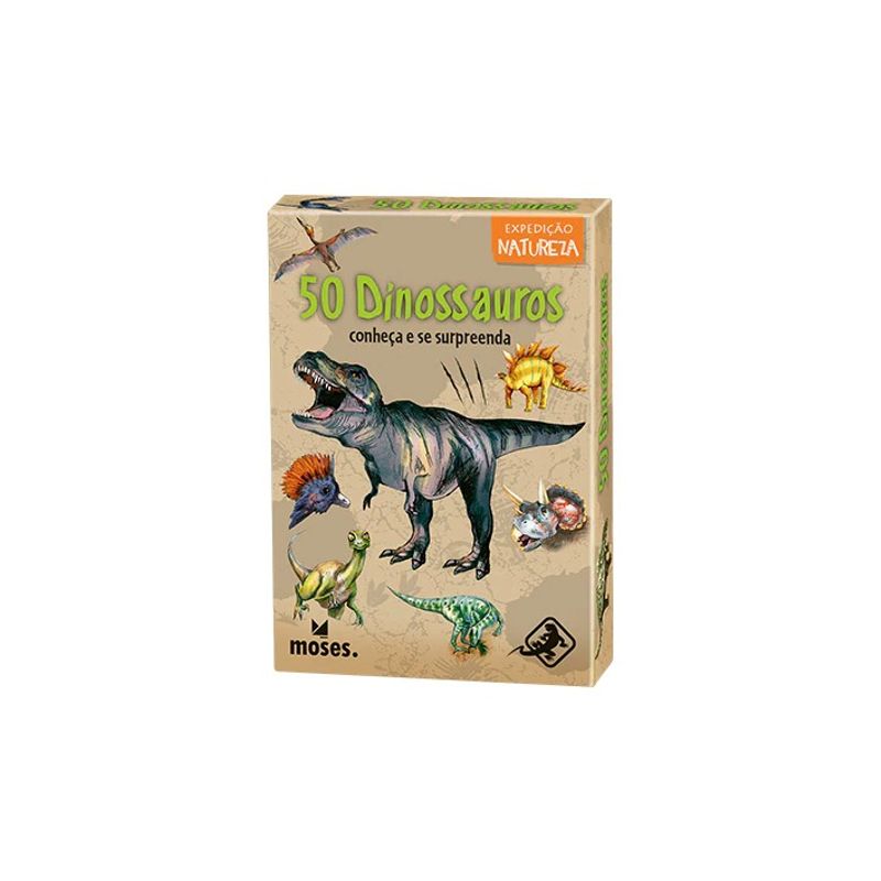 Jogo De Cartas Dinossauros - 93918 - Copag - Real Brinquedos