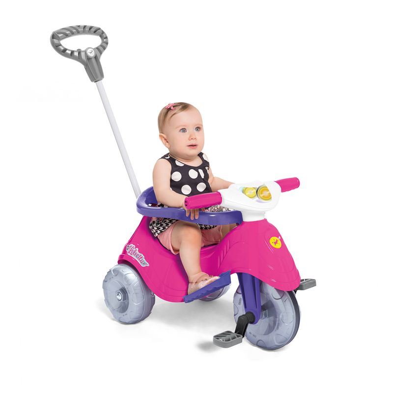 Carrinho Motoca De Passeio Infantil Criança Bebe Protetor - R$ 249,9