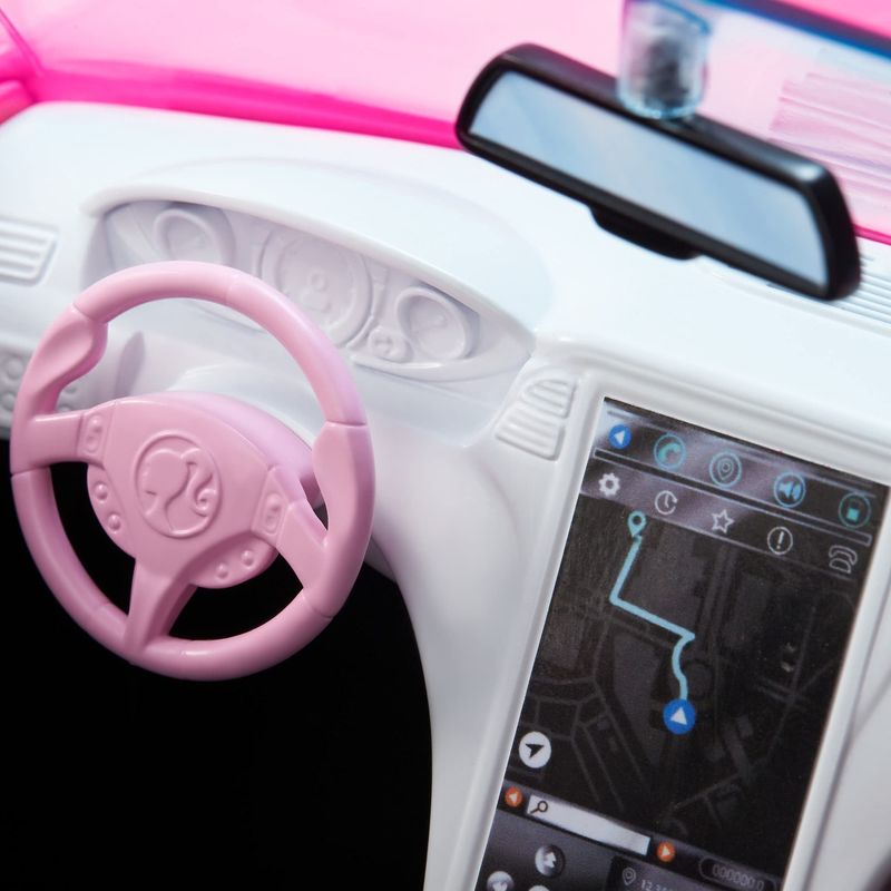 Mattel mostra carro da Barbie em tamanho real no salão do automóvel de  Los Angeles • B9
