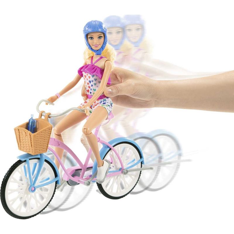 Boneca Barbie com Bicicleta - Passeio de Bicicleta - Mattel -  superlegalbrinquedos