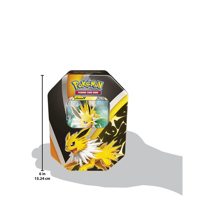 Lata Pokémon Evolução Eevee - Jolteon V