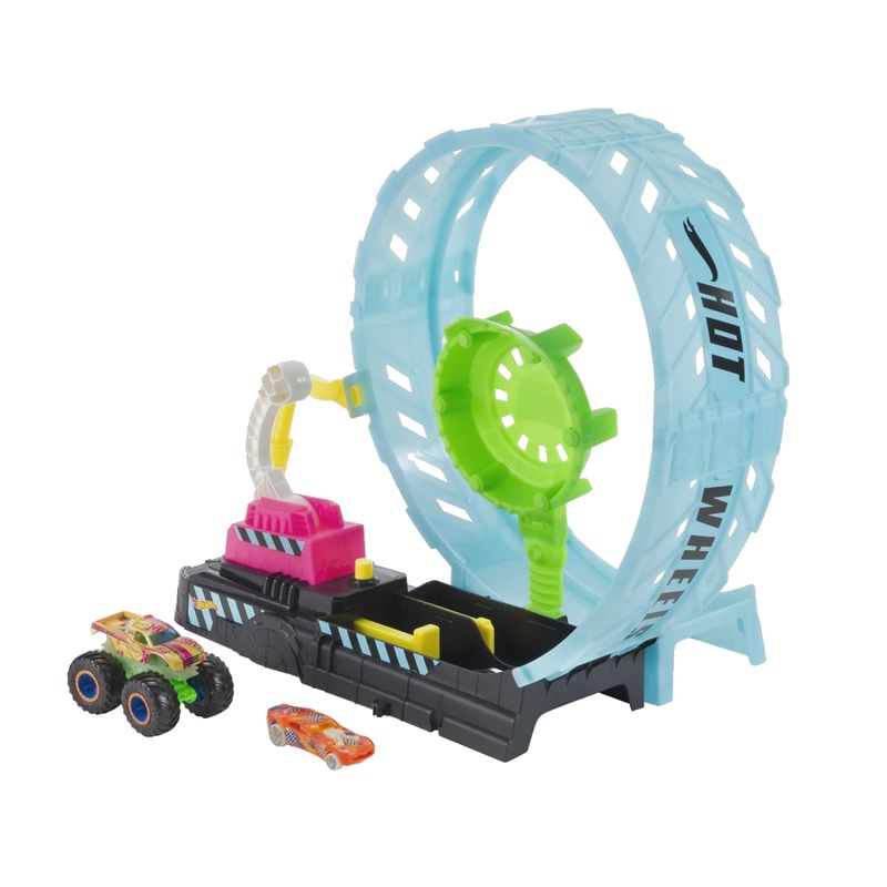 Pista de Carrinhos Hot Wheels - Acrobacias - Giro Feroz - Mattel -  superlegalbrinquedos