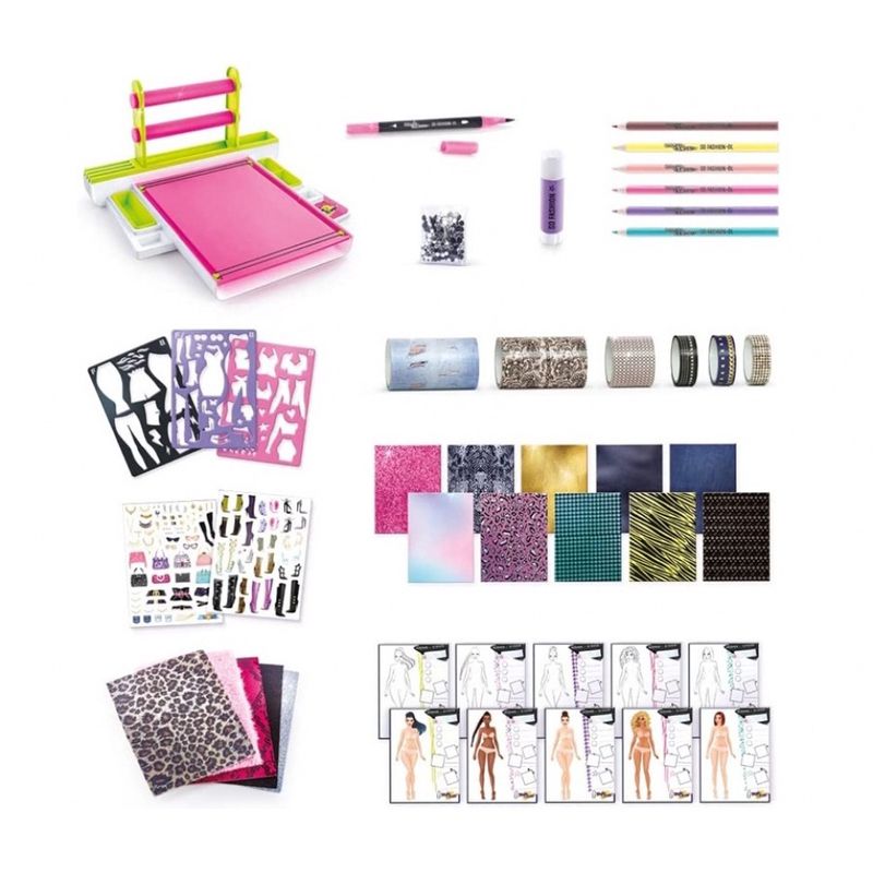 Kit Fashion Designer Style 4 Ever Fun superlegalbrinquedos