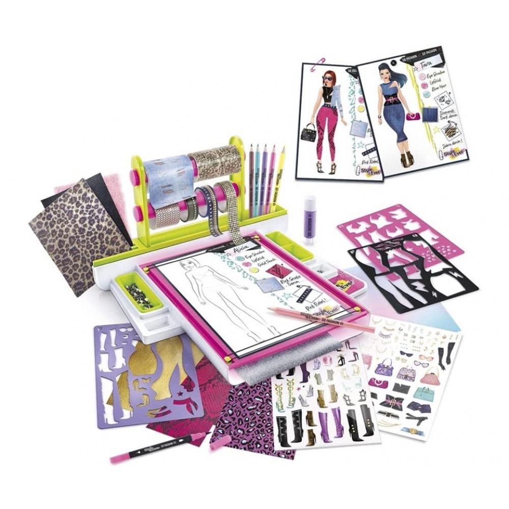 Kit Fashion Designer Style 4 Ever Fun superlegalbrinquedos