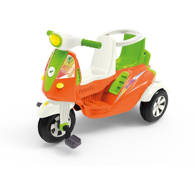 Motoca Motinha Triciclo Velotrol Infantil Menino Menina Bebê