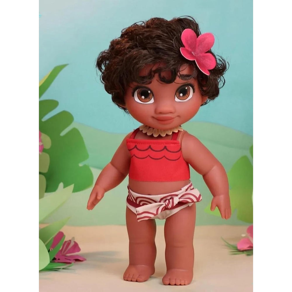 Boneca Moana Bebê Disney 36 Cm Cotiplás Superlegalbrinquedos 6734