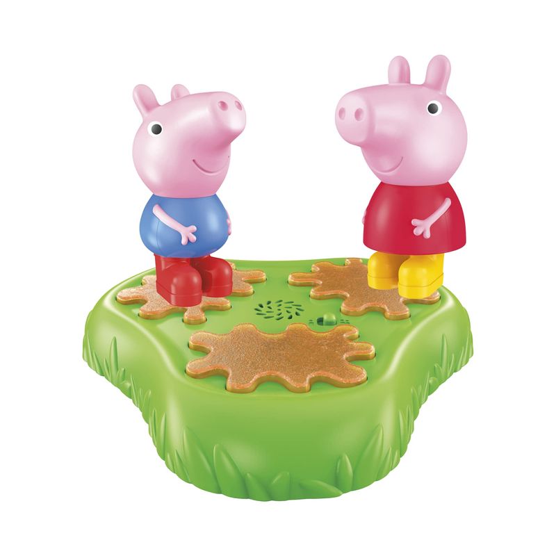 Jogo de Tabuleiro Eletrônico - Muddy Puddle Champion - Peppa Pig