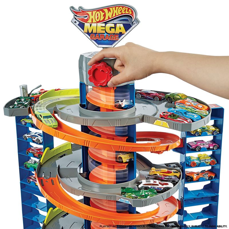 Pista Hot Wheels com Carrinho - City - Mega Garagem - Mattel -  superlegalbrinquedos