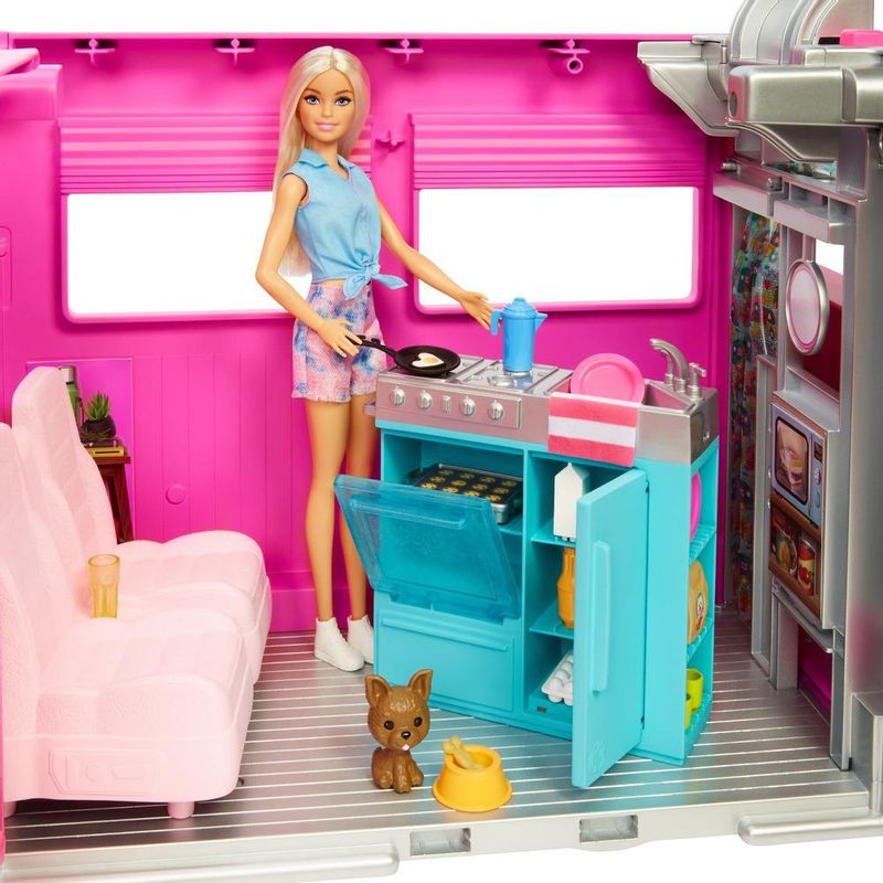 Jogo De Construção Trailer Dos Sonhos Mega Barbie