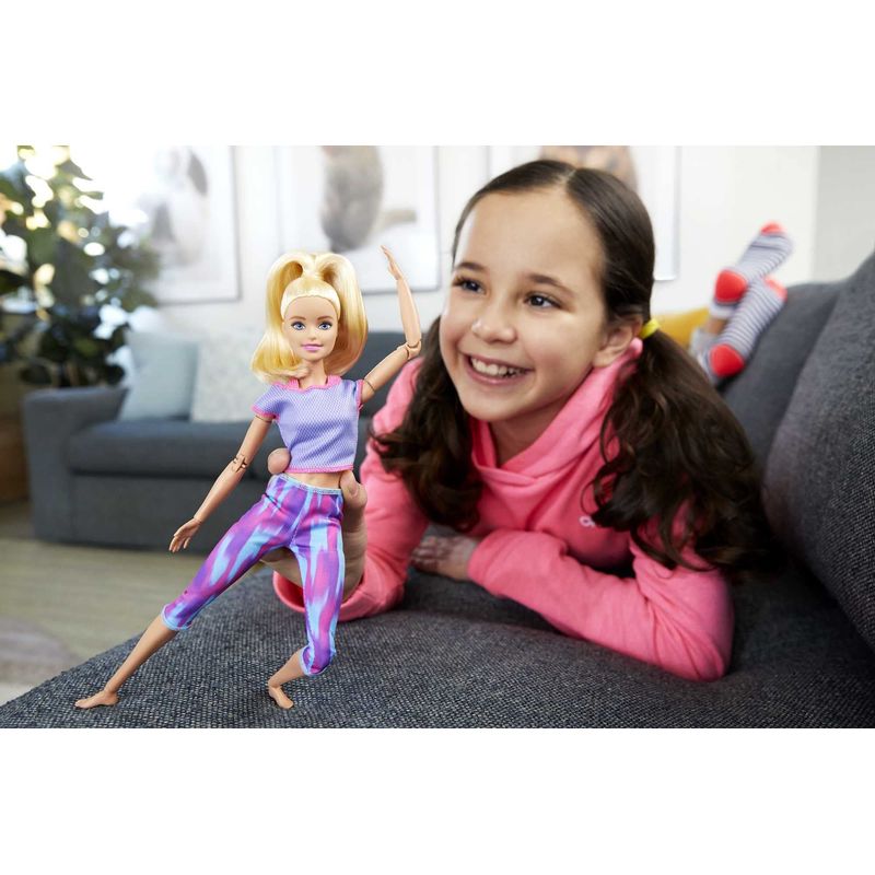 Boneca Barbie Articulada - Feita Para Mexer - Yoga - Loira - Mattel -  superlegalbrinquedos
