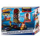 HDP02---Conjunto-de-Pista-com-Carrinho---Hot-Wheels-City---Super-Loja-de-Pneus-2