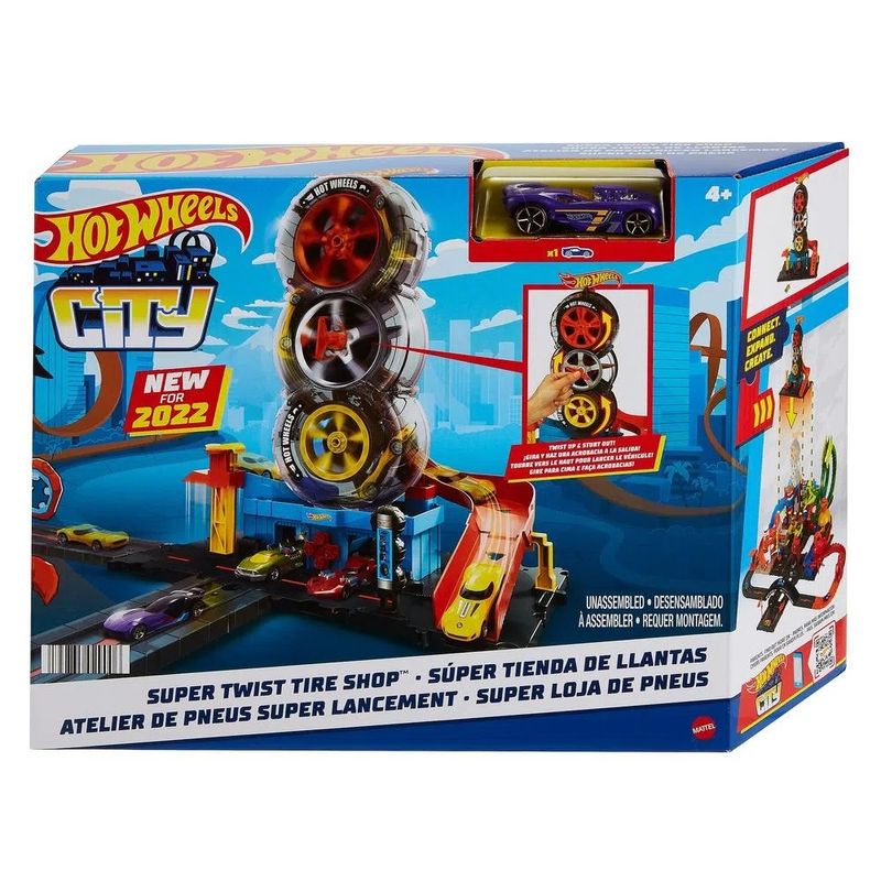 Conjunto de Pista com Carrinho - Hot Wheels City