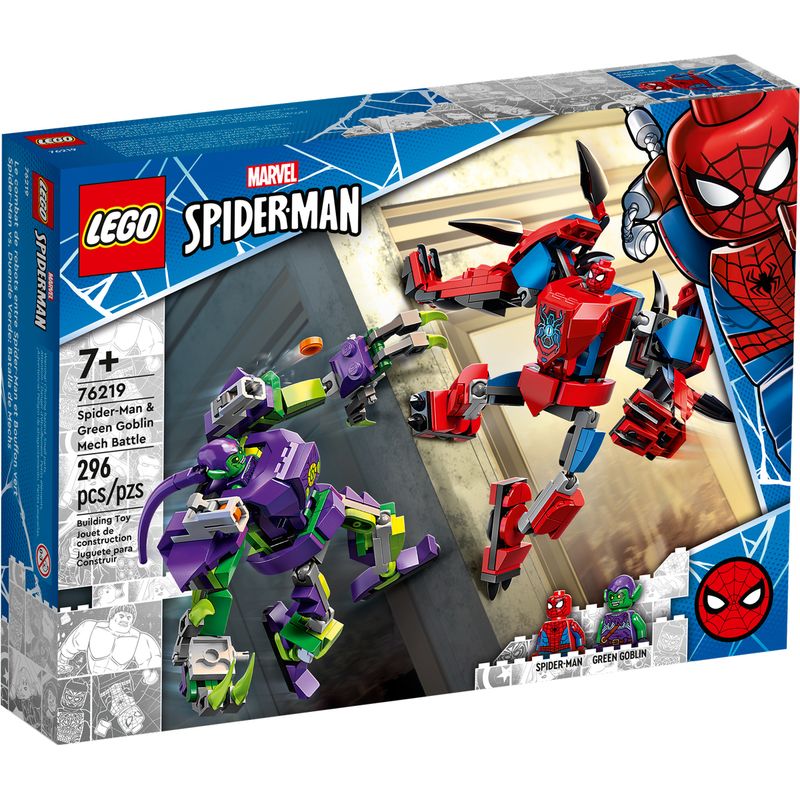 76219---LEGO-Marvel---Batalha-de-Robos-Homem-Aranha-contra-Duende-Verde--1