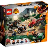 76950---LEGO-Jurassic-World---Emboscada-de-Triceratops-com-Caminhonete-1