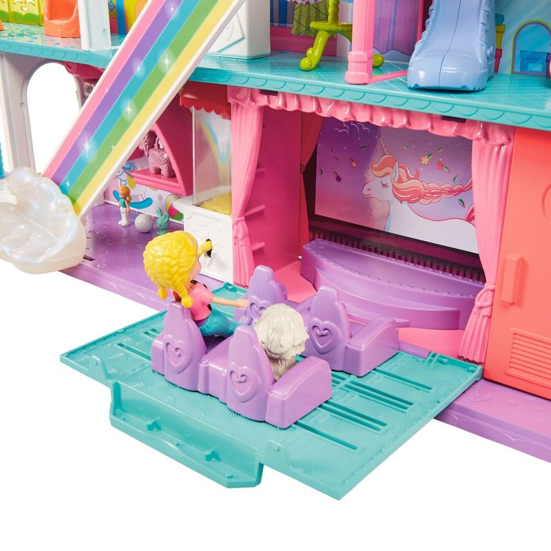 Playset Polly Pocket com Mini Bonecas - Shopping Center Doces