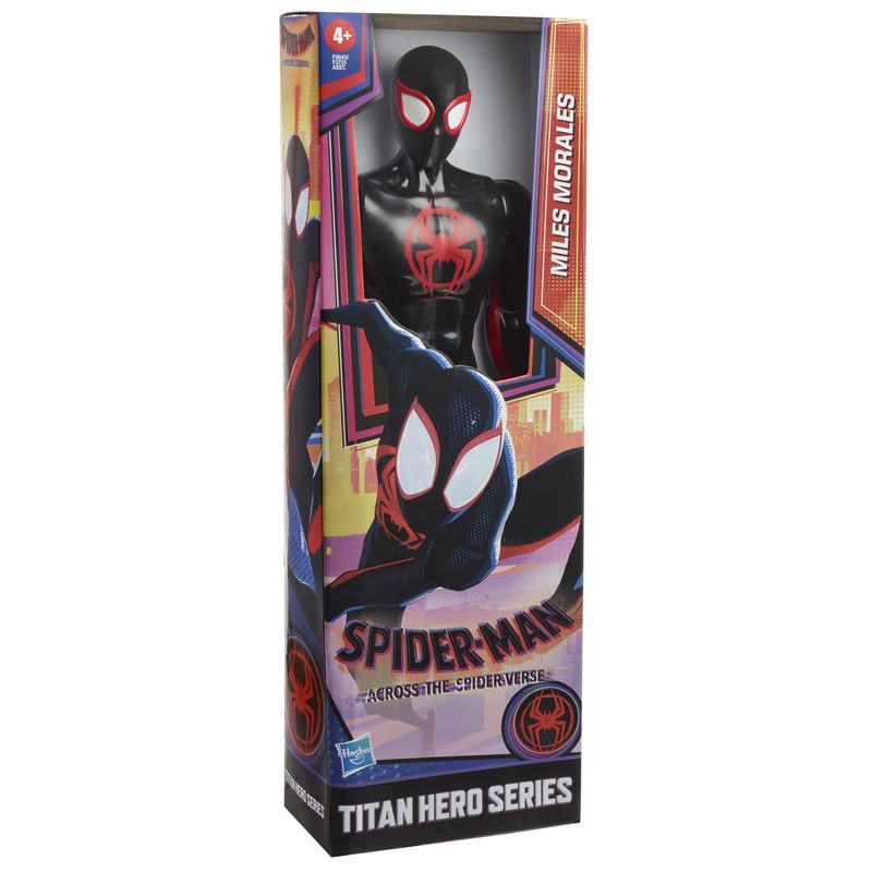 Figura Articulada Miles Morales Spider Man Across The Spider Verse Titan Hero Series 30 7490