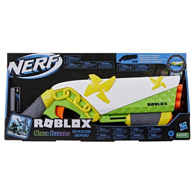 Lançador de Dardos Nerf - Roblox - MM2 Dartbringer - Hasbro -  superlegalbrinquedos