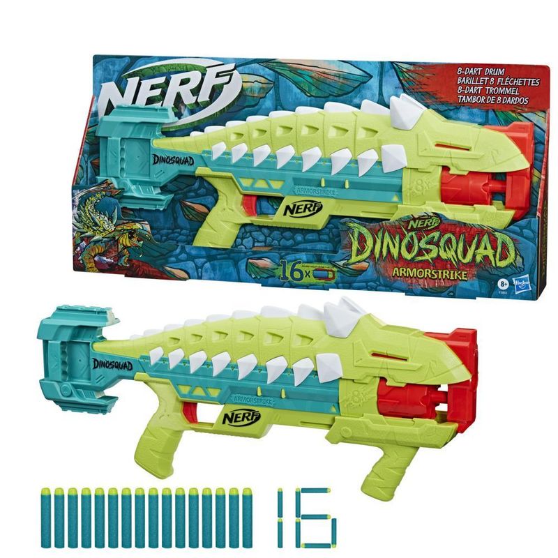 Lançador de Dardos Nerf - DinoSquad - Armorstrike - Hasbro -  superlegalbrinquedos