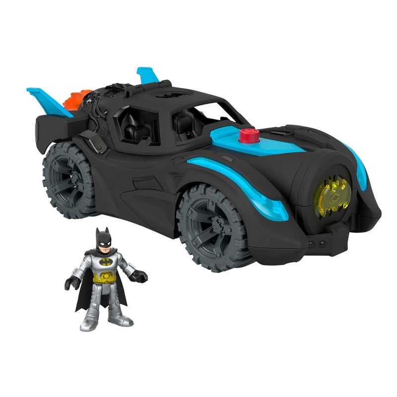 Veículo com Luz e Som e Mini Figura - Batman e Batmóvel Bat-Tech - DC Super  Friends - Imaginext - Fisher-Price - superlegalbrinquedos